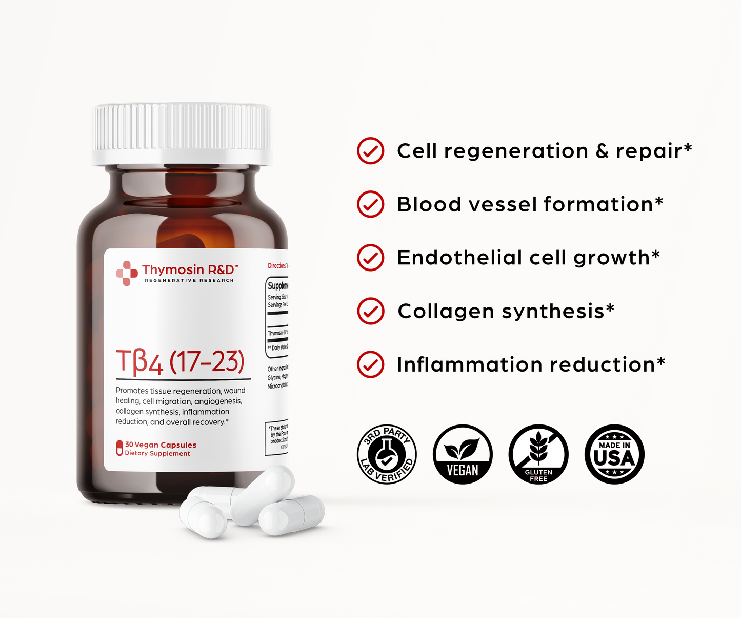 Thymosin-β4 (17-23)